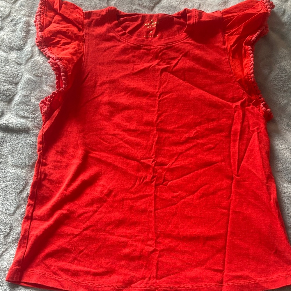 Kate spade Women's Ruffled Sleeve Top